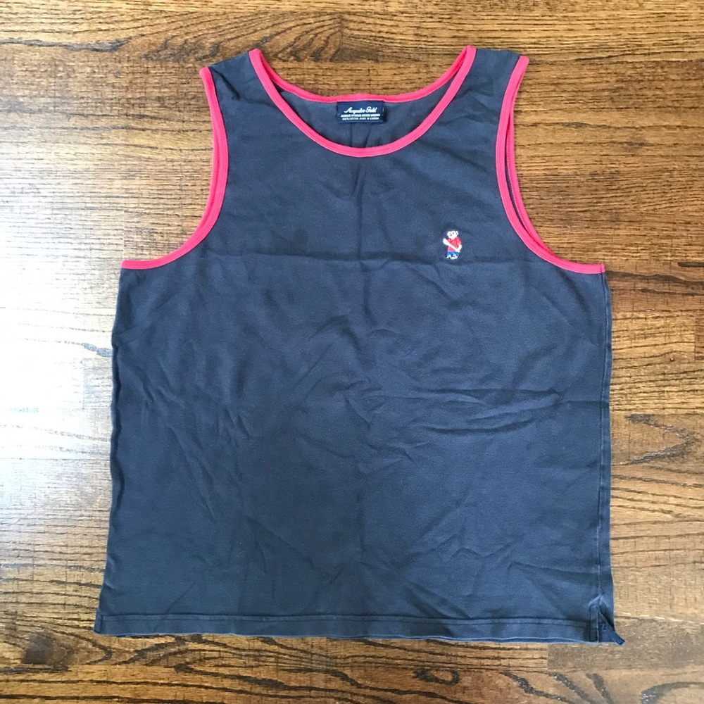 Vintage Acapulco Gold Angry Lo Bear tank Sz L